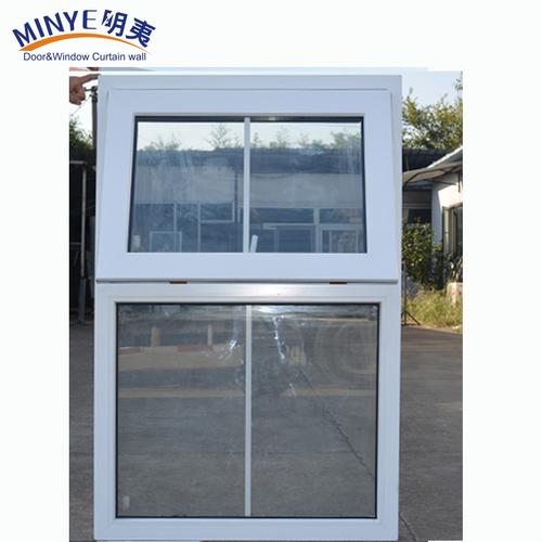 上海明夷厂家生产 塑钢型材门窗 upvc隔音隔热防盗悬窗上悬窗