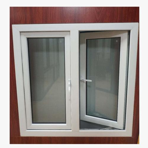 板房窗厂家批发塑钢平开窗 平房集装箱厕所窗 upvc塑钢门窗工程